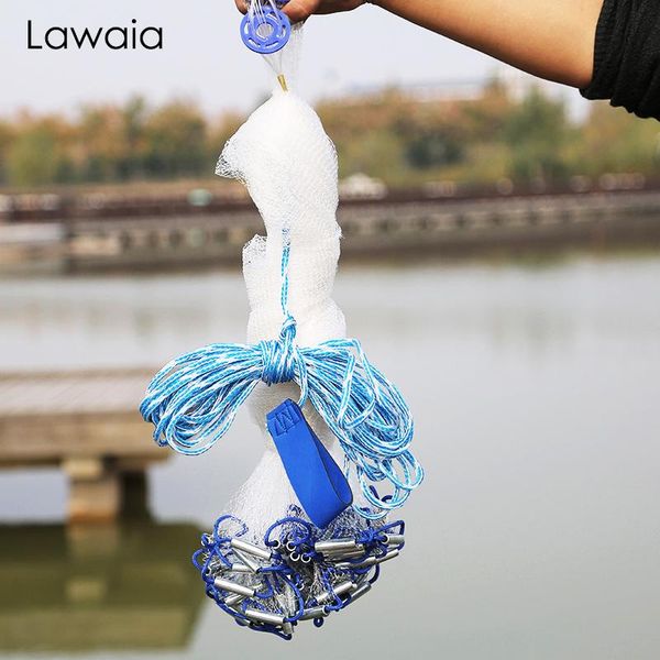 lawaia iron pendant hand cast net fishing net transparent monofilament wire landing diameter 2.4m 3.6m 7.2m
lawaia iron pendant hand cast net fishing net transparent monofilament wire landing diameter 2.4m 3.6m 7.2m
