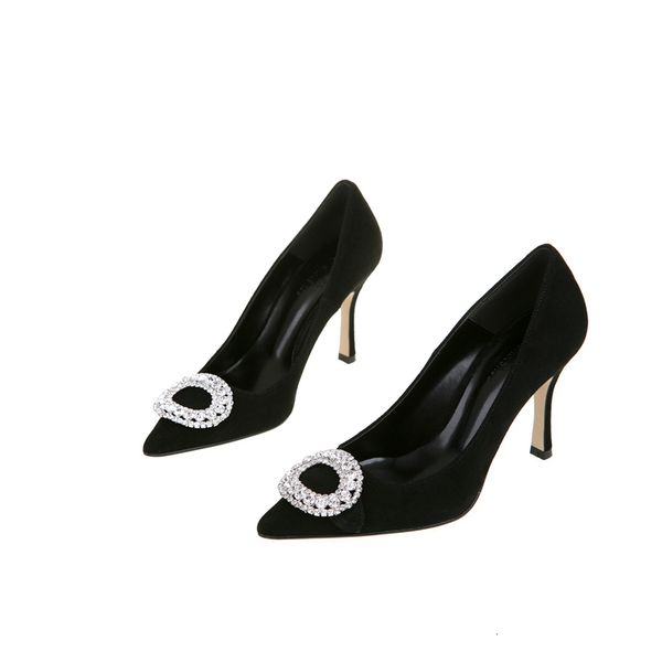 strass suede high heels banquet wedding shoes stiletto six inches heel size 33 42 9c7y, Black
strass suede high heels banquet wedding shoes stiletto six inches heel size 33 42 9c7y, Black