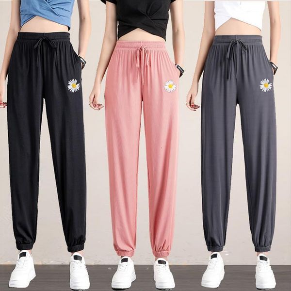 soft comfort ice silk black womens pant harajuku summer fashion high waist sweatpants loose casual sports trousers, Black;white
soft comfort ice silk black womens pant harajuku summer fashion high waist sweatpants loose casual sports trousers, Black;white