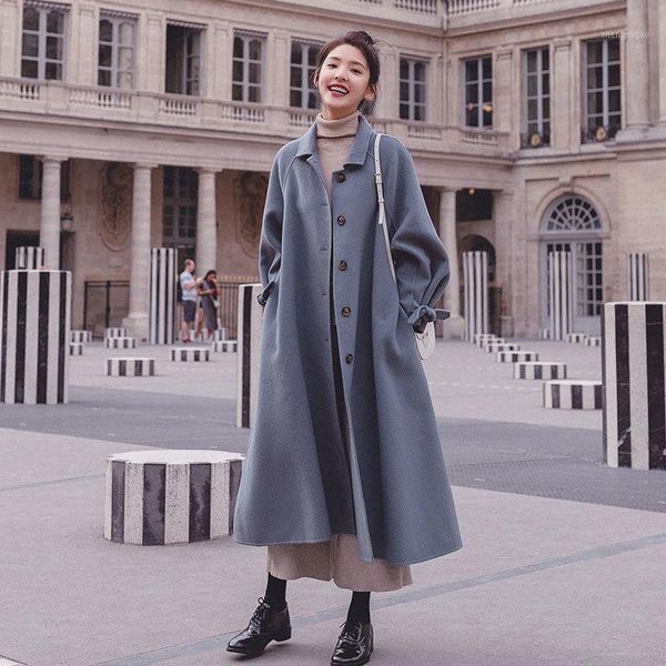 women's wool & blends jacket women coat woolen autumn and winter loose veste manteau femme, Black
women's wool & blends jacket women coat woolen autumn and winter loose veste manteau femme, Black