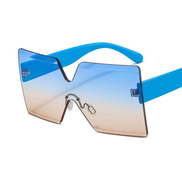 fashion new style one-piece pc sunglasses for men and women personality big frame eyeglasses trendy eyewears, White;black
fashion new style one-piece pc sunglasses for men and women personality big frame eyeglasses trendy eyewears, White;black