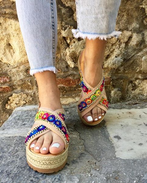 dress shoes plus size thong sandals summer women flip flops weaving casual beach flat with rome style female sandal low heels, Black
dress shoes plus size thong sandals summer women flip flops weaving casual beach flat with rome style female sandal low heels, Black