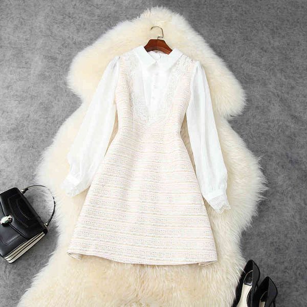 casual dresses celebrities sweet lace mini autumn women winter shirt princess dress vintage long sleeve ladies party jgpo, Black;gray
casual dresses celebrities sweet lace mini autumn women winter shirt princess dress vintage long sleeve ladies party jgpo, Black;gray