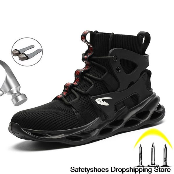 work safety boots four season safety shoes indestructible safety shoes men work sneakers men steel toe shoes men boots 210923, Black
work safety boots four season safety shoes indestructible safety shoes men work sneakers men steel toe shoes men boots 210923, Black