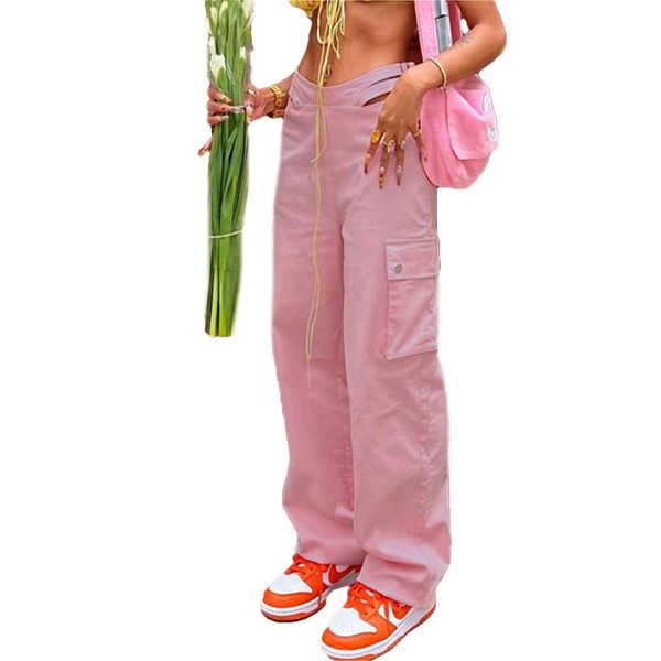 harajuku sweet hollow out pink cargo pants sweatpants women high waist loose casual sport straight trousers streetwear, Black
harajuku sweet hollow out pink cargo pants sweatpants women high waist loose casual sport straight trousers streetwear, Black