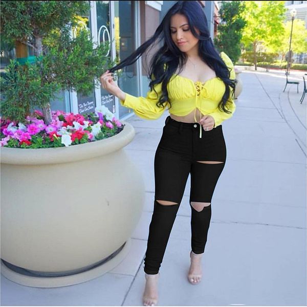 women's jeans selling fashion pants casual tight stretch frayed washed plus size for women, Blue
women's jeans selling fashion pants casual tight stretch frayed washed plus size for women, Blue