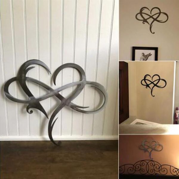 decorative objects & figurines infinity heart steel wall decor metal art love sign for home wedding wind chimes hanging decorations lbs
decorative objects & figurines infinity heart steel wall decor metal art love sign for home wedding wind chimes hanging decorations lbs