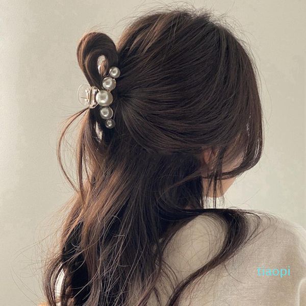 fashion hyperbole big pearls acrylic hair claw clips size makeup styling barrettes for women accessories &, Golden;silver
fashion hyperbole big pearls acrylic hair claw clips size makeup styling barrettes for women accessories &, Golden;silver