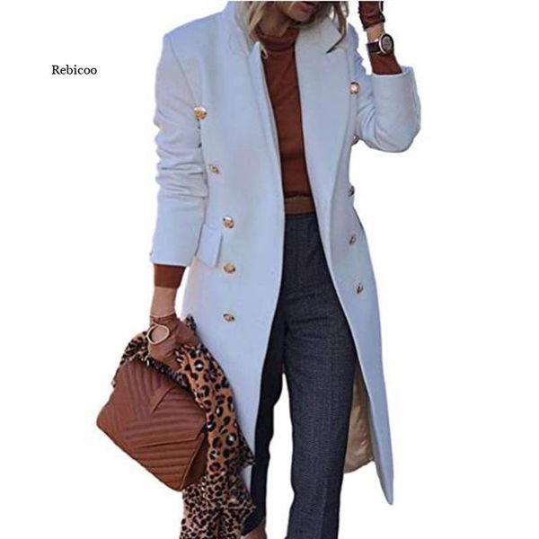 women's wool & blends 4xl women jackets lapel coats solid double breasted ladies knee length coat womens plus size overcoat autumn wint, Black
women's wool & blends 4xl women jackets lapel coats solid double breasted ladies knee length coat womens plus size overcoat autumn wint, Black