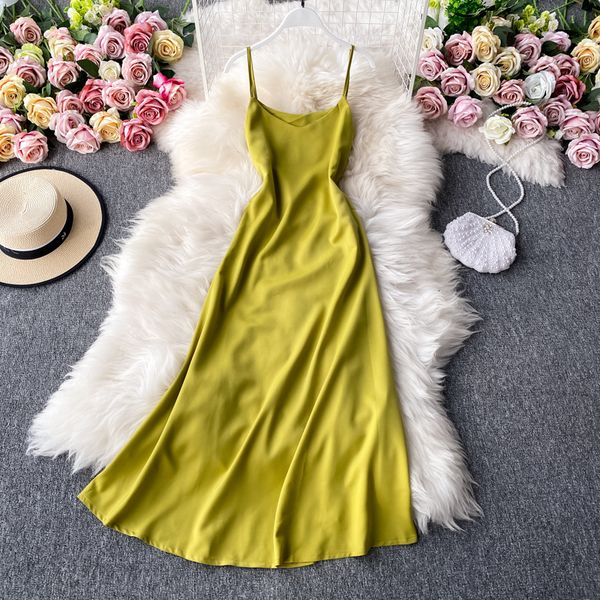 2021 new spaghetti strap backless summer women trumpet long elegant bodycon party es w85d, Black;gray
2021 new spaghetti strap backless summer women trumpet long elegant bodycon party es w85d, Black;gray