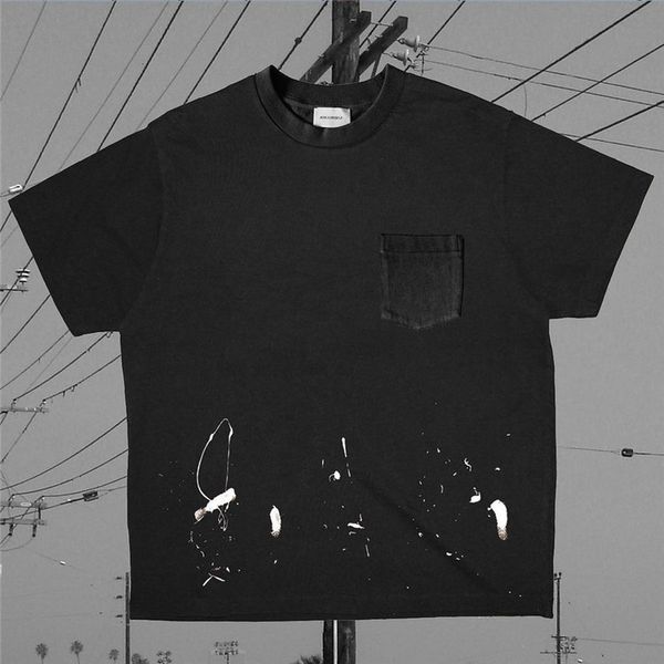 2021 new loose pocket painter t-shirt men women vintage askyurself tee hand painted graffiti short sleeve e85w, White
2021 new loose pocket painter t-shirt men women vintage askyurself tee hand painted graffiti short sleeve e85w, White