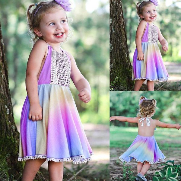 girl's dresses toddler kids baby girls gradient casual sleeveless tie-dye lace princess one-piece party dress for girl clothes 2021, Red;yellow
girl's dresses toddler kids baby girls gradient casual sleeveless tie-dye lace princess one-piece party dress for girl clothes 2021, Red;yellow