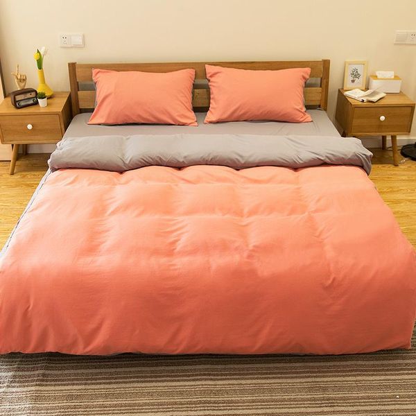 bedding sets pure color four-piece set simple style brushed spring and summer bed linen duvet cover
bedding sets pure color four-piece set simple style brushed spring and summer bed linen duvet cover
