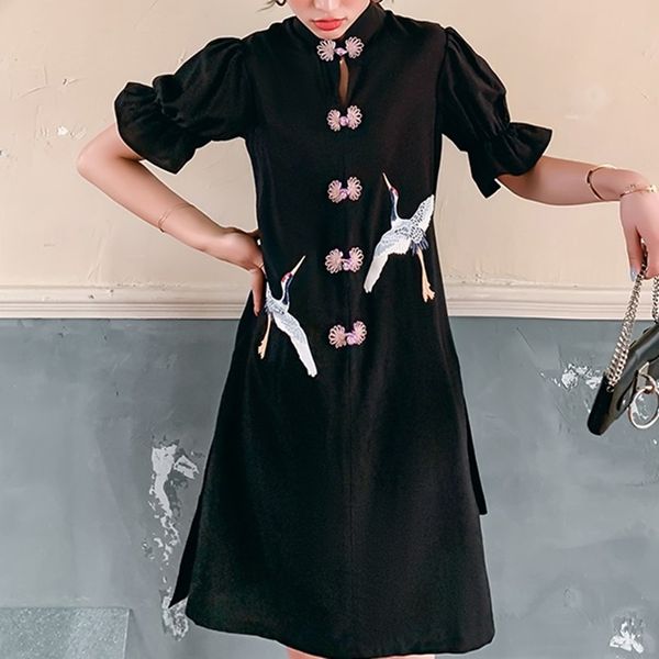 summer fashion modern chinese dress qipao young girl casual black oriental dress streetwear china cheongsam dress 10288, Red
summer fashion modern chinese dress qipao young girl casual black oriental dress streetwear china cheongsam dress 10288, Red