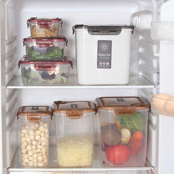 storage bottles & jars household food container kitchen box refrigerator organizer transparent sealed lunch items
storage bottles & jars household food container kitchen box refrigerator organizer transparent sealed lunch items