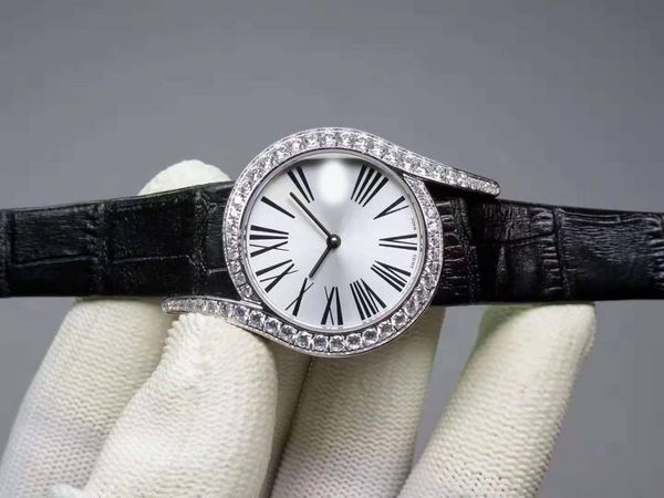 wristwatches designer luxury genuine leather watchband zircon stone crsytal digit 69 quartz wristwatch woman watch, Slivery;brown
wristwatches designer luxury genuine leather watchband zircon stone crsytal digit 69 quartz wristwatch woman watch, Slivery;brown
