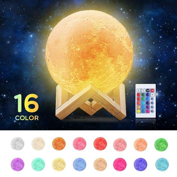 led night color change 3d print moon lamp rechargeable touch switch light for home bedroom decoration birthday gift
led night color change 3d print moon lamp rechargeable touch switch light for home bedroom decoration birthday gift