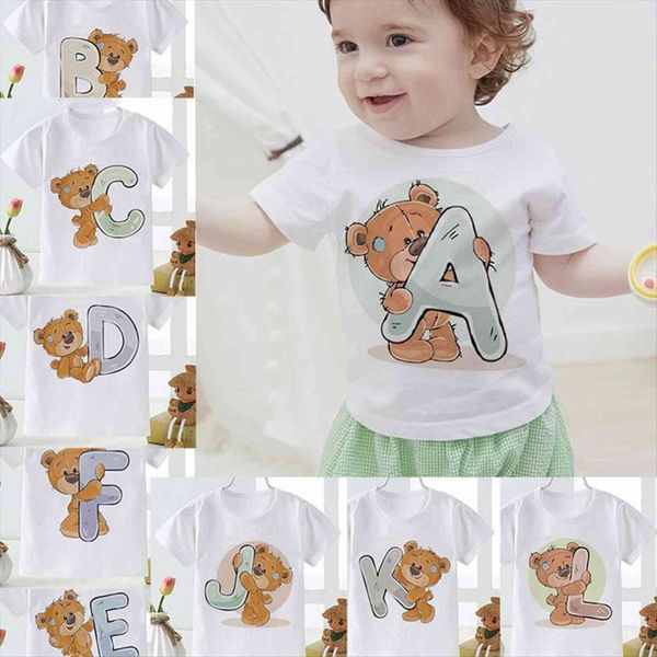 kids t shirts last name letter cartoon bear graphic shirt boys girls birthday summer toddler infant child, Blue
kids t shirts last name letter cartoon bear graphic shirt boys girls birthday summer toddler infant child, Blue