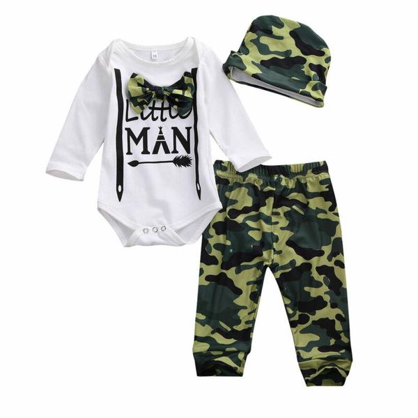 clothing sets imcute 2021 little man infant baby boy outfit long sleeve clothes romper + camouflage chapeau pants jumpsuit 3pcs set 0-18m, White
clothing sets imcute 2021 little man infant baby boy outfit long sleeve clothes romper + camouflage chapeau pants jumpsuit 3pcs set 0-18m, White