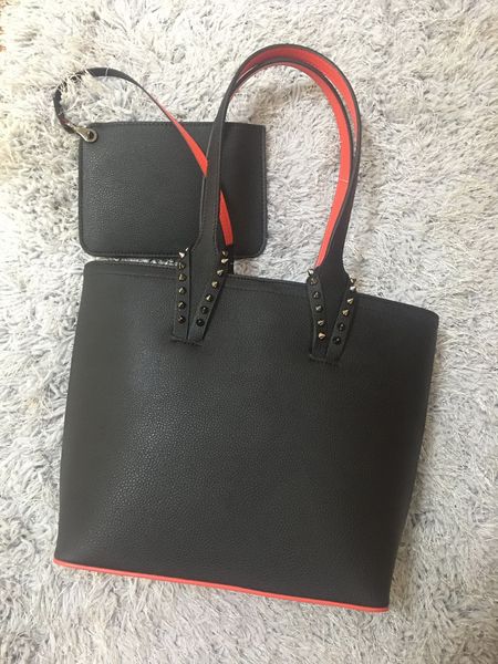 fashion women shoulder bag genuine leather rivets spikes bow crossbody bags tote set designer handbags shopping with wallets 2pic/set
fashion women shoulder bag genuine leather rivets spikes bow crossbody bags tote set designer handbags shopping with wallets 2pic/set