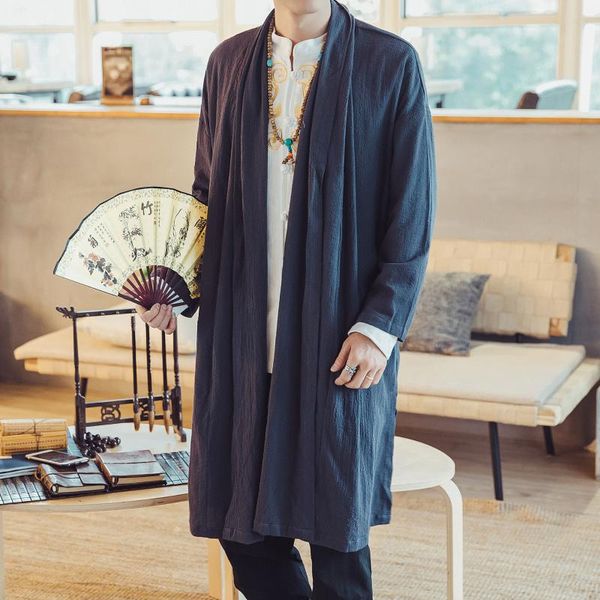ethnic clothing long men kimono gown asia&pacific islands chinese style men's autumn cotton linen casual coat large size cardigan, Red
ethnic clothing long men kimono gown asia&pacific islands chinese style men's autumn cotton linen casual coat large size cardigan, Red
