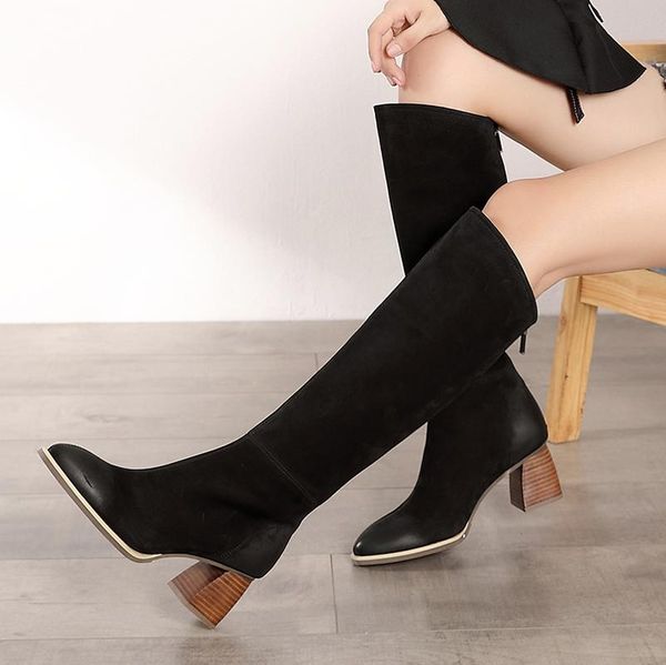 boots 2021 vallu autumn leather shoes women knee high natural back zipper handmade winter warm woman long black
boots 2021 vallu autumn leather shoes women knee high natural back zipper handmade winter warm woman long black