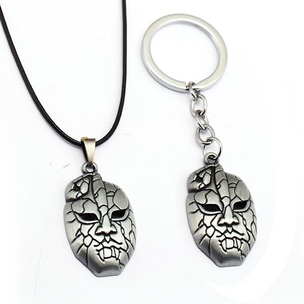 anime jojos bizarre adventure stone ghost mask ishi kamen alloy keychain keyring key chain pendant necklace jewelry accessories, Silver
anime jojos bizarre adventure stone ghost mask ishi kamen alloy keychain keyring key chain pendant necklace jewelry accessories, Silver