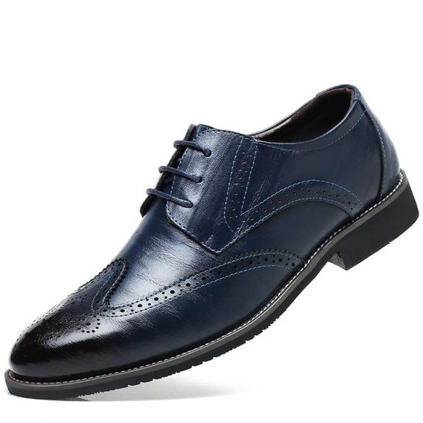 new men oxford genuine leather dress shoes brogue lace up flats male casual shoes black brown size 38-48
new men oxford genuine leather dress shoes brogue lace up flats male casual shoes black brown size 38-48