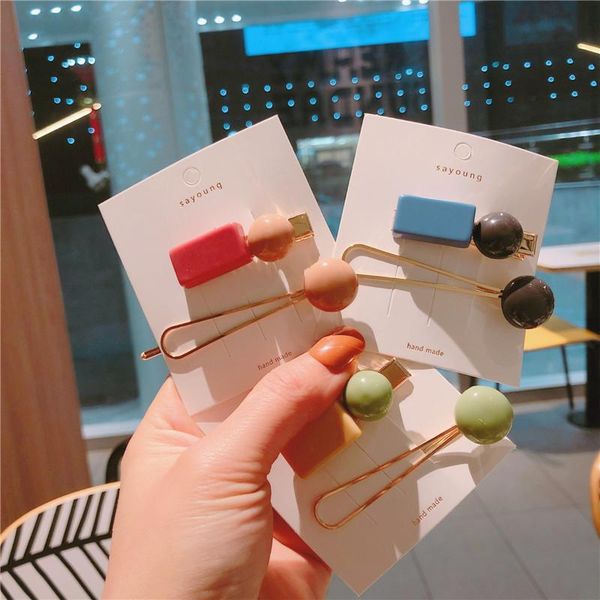 1set korea acrylic geometric round irregular rectangle hair clips candy color hairpins for women metal hair accessories
1set korea acrylic geometric round irregular rectangle hair clips candy color hairpins for women metal hair accessories