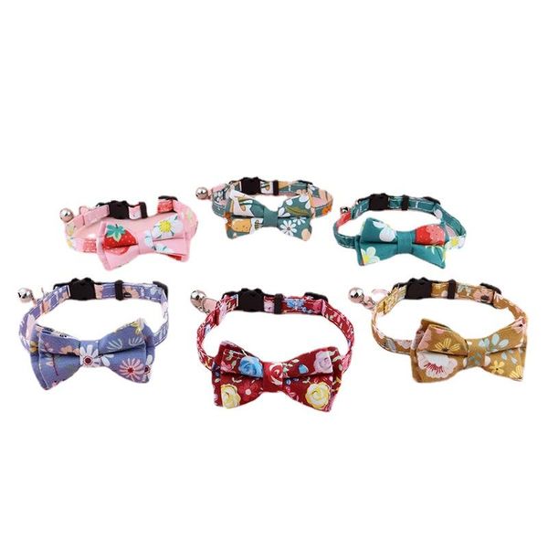 cat collars & leads pet collar with bell bowknot floral adjustable small dog print necklace accessories supplies
cat collars & leads pet collar with bell bowknot floral adjustable small dog print necklace accessories supplies