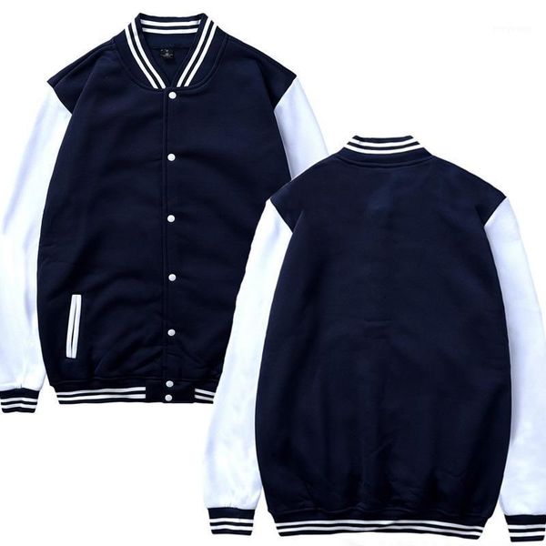men's jackets 2021 men solid color baseball uniform sportswear casual mens jacket fleece slim fit clothing, Black;brown
men's jackets 2021 men solid color baseball uniform sportswear casual mens jacket fleece slim fit clothing, Black;brown