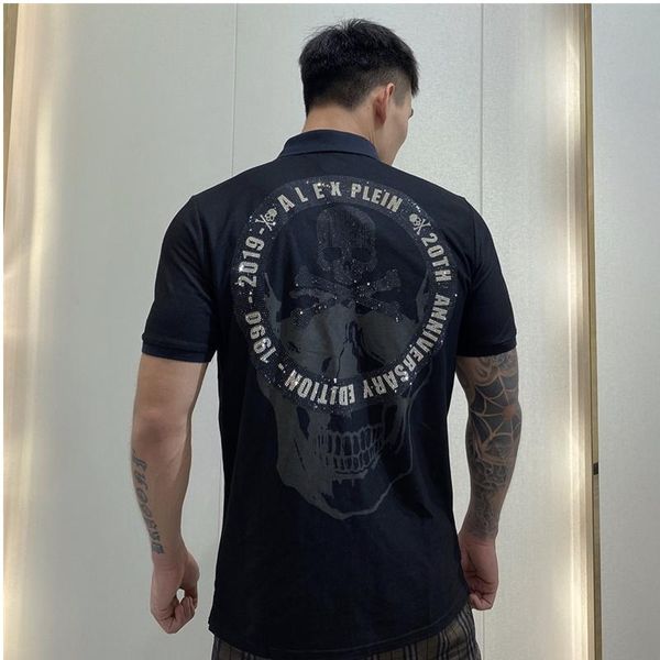 men's polos alex shirt men skulls rhinestones funny streetwear hiphop short sleeve fashion summer aesthetic collar top, White;black
men's polos alex shirt men skulls rhinestones funny streetwear hiphop short sleeve fashion summer aesthetic collar top, White;black