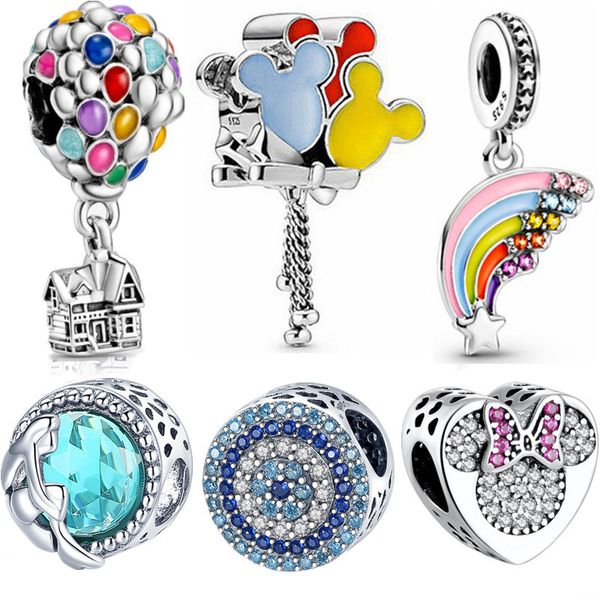 s925 sterling silver air balloon rainbow charms beads adapting original pandora charms bracelets diy jewelry for women making, Bronze;silver
s925 sterling silver air balloon rainbow charms beads adapting original pandora charms bracelets diy jewelry for women making, Bronze;silver