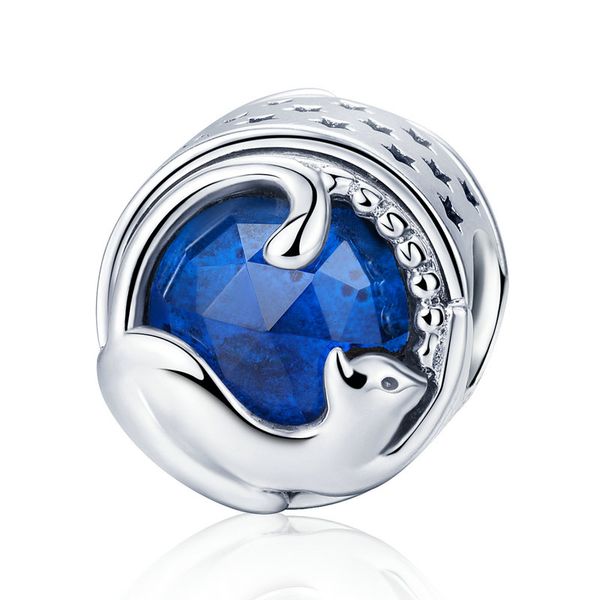 pandach 100% 925 sterling silver playing kitten cat blue cz charm beads fit charm bracelet & bangles diy jewelry making c708, Bronze;silver
pandach 100% 925 sterling silver playing kitten cat blue cz charm beads fit charm bracelet & bangles diy jewelry making c708, Bronze;silver