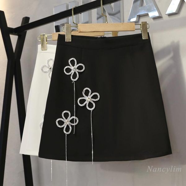 skirts rhinestone tassel high waist slim-fit skirt women a- line mini office lady hip-wrapped jupe mujer summer 2021, Black
skirts rhinestone tassel high waist slim-fit skirt women a- line mini office lady hip-wrapped jupe mujer summer 2021, Black