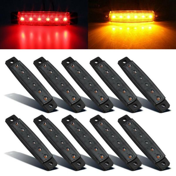 working light 12v car smoked amber/red side marker indicator blinker clearance lights 6 led for truck trailer
working light 12v car smoked amber/red side marker indicator blinker clearance lights 6 led for truck trailer