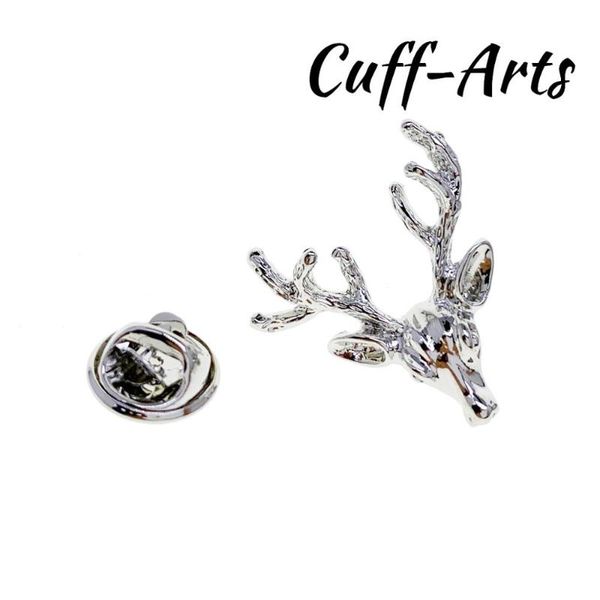 pins, brooches lapel pin badges for men stags head badge fashion novelty by cuffarts p10387, Gray
pins, brooches lapel pin badges for men stags head badge fashion novelty by cuffarts p10387, Gray