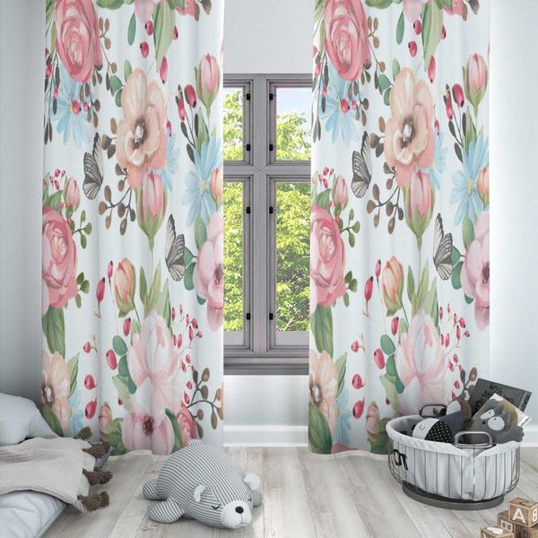 curtain & drapes else pink brown blue green flower roses girl 3d print kids baby children window panel set combine gift pillow case
curtain & drapes else pink brown blue green flower roses girl 3d print kids baby children window panel set combine gift pillow case