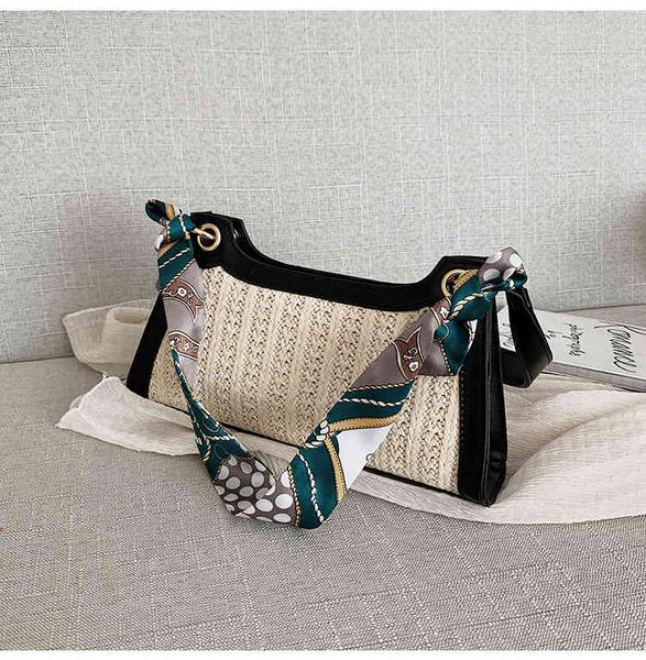 new handbags summer club 2021 messenger fairy women's korean version contrast color silk scarf chain armpit bag straw beach factory dir
new handbags summer club 2021 messenger fairy women's korean version contrast color silk scarf chain armpit bag straw beach factory dir