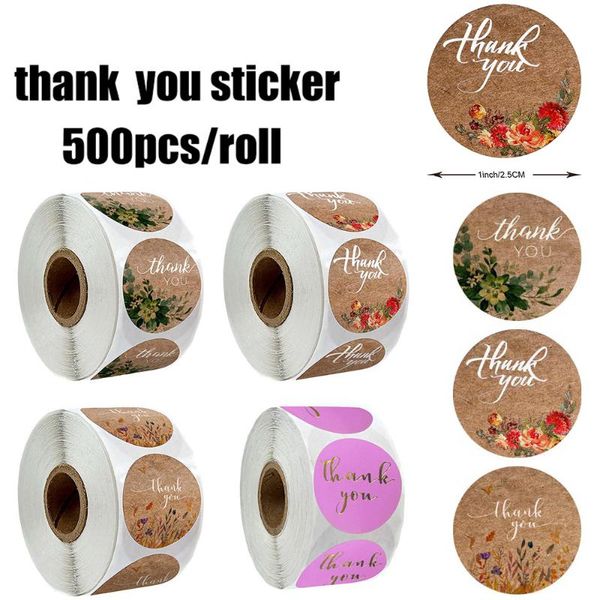gift wrap 500 labels/roll kraft round flower thank you stickers labels scrapbooking for diy crafts package stationery sticker
gift wrap 500 labels/roll kraft round flower thank you stickers labels scrapbooking for diy crafts package stationery sticker