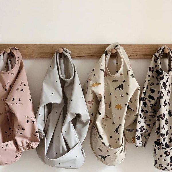 bibs & burp cloths easy wear long sleeved bib baby toddler art crafts waterproof mealtime protection washable clean smock for children
bibs & burp cloths easy wear long sleeved bib baby toddler art crafts waterproof mealtime protection washable clean smock for children