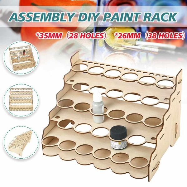 hooks & rails 28/38 holes wooden drawer paint rack pigment ink bottles organizer diy painting brush storage holder modular stand art racks
hooks & rails 28/38 holes wooden drawer paint rack pigment ink bottles organizer diy painting brush storage holder modular stand art racks