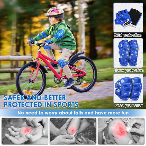 elbow & knee pads movotective gear set kids sports gears for riding cycling skateboarding size s/m, Black;gray
elbow & knee pads movotective gear set kids sports gears for riding cycling skateboarding size s/m, Black;gray
