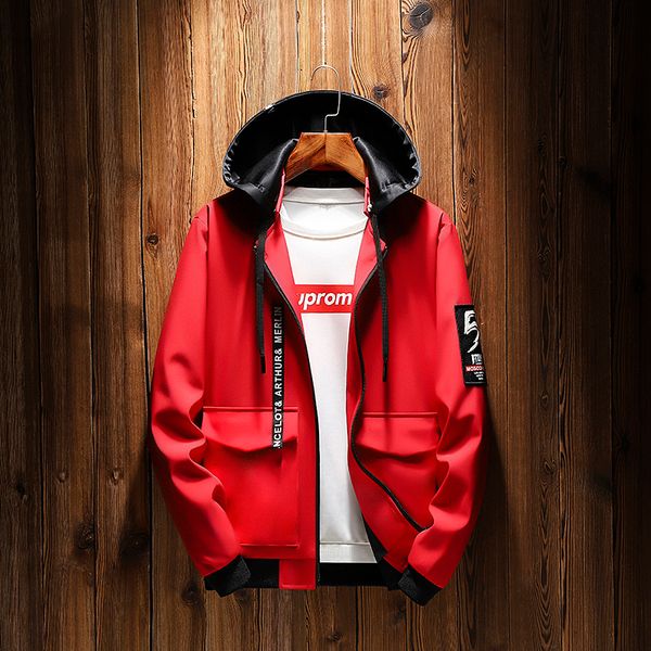 new fashion jacket men spring autumn mens jackets hooded casual man outwear section asian size znr6, Tan;black
new fashion jacket men spring autumn mens jackets hooded casual man outwear section asian size znr6, Tan;black