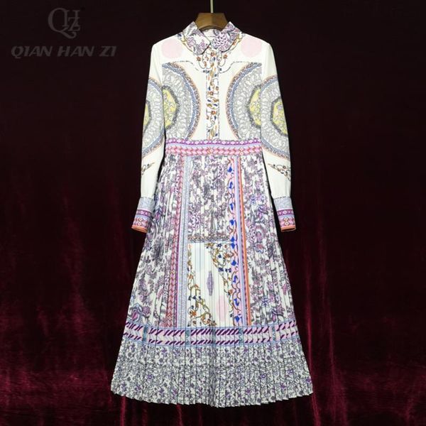 casual dresses qian han zi spring/summer designer women's dress bow long sleeve pattern print pleated fashionable elegant midi, Black;gray
casual dresses qian han zi spring/summer designer women's dress bow long sleeve pattern print pleated fashionable elegant midi, Black;gray