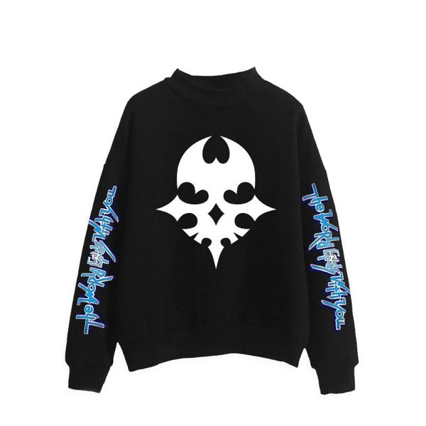 men's hoodies & sweatshirts anime the world ends with you 2d print women/men clothes turtlenecks long sleeve high collar sweatshirt, Black
men's hoodies & sweatshirts anime the world ends with you 2d print women/men clothes turtlenecks long sleeve high collar sweatshirt, Black