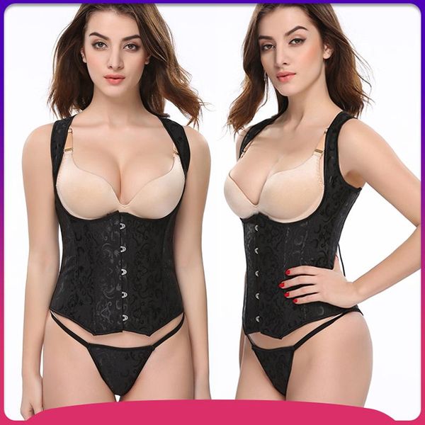 bustiers & corsets euro-american bustier corset vest underbust straps waist cincher for women party clothing costume 6xl, Black;white
bustiers & corsets euro-american bustier corset vest underbust straps waist cincher for women party clothing costume 6xl, Black;white