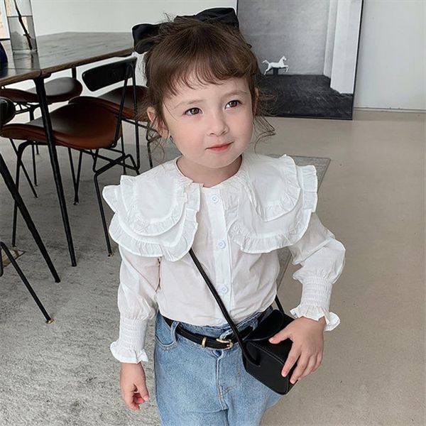 children kids clothes fashion summer spring baby white shirt for girl girls shirts doll collar long sleeve korean costume, White;black
children kids clothes fashion summer spring baby white shirt for girl girls shirts doll collar long sleeve korean costume, White;black