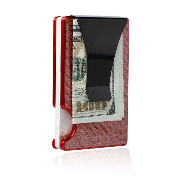 semorid smart card holder carbon fiber rfid 2021 safety card holder blocking men and women aluminum box money bag, Red;black
semorid smart card holder carbon fiber rfid 2021 safety card holder blocking men and women aluminum box money bag, Red;black