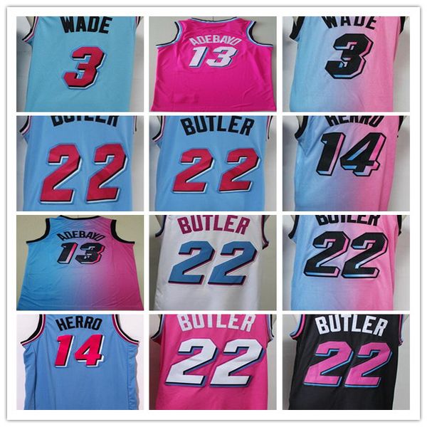 men tyler 14 herro jimmy 22 butler dwyane 3 wade basketball jerseys 2020/21 city new edition pink blue white, Black;red
men tyler 14 herro jimmy 22 butler dwyane 3 wade basketball jerseys 2020/21 city new edition pink blue white, Black;red